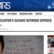 Screenshot from an InfoWars article about Hillary Clinton’s alleged ties to satanic rituals (Screenshot/InfoWars)